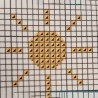 Option broderie d'un motif – Réalisation à la machine